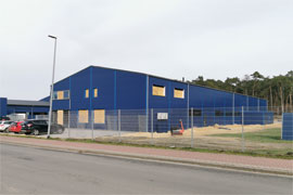 h.o. Metallbau Neubau einer weiteren Produktionshalle