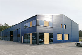 Neubau einer Halle