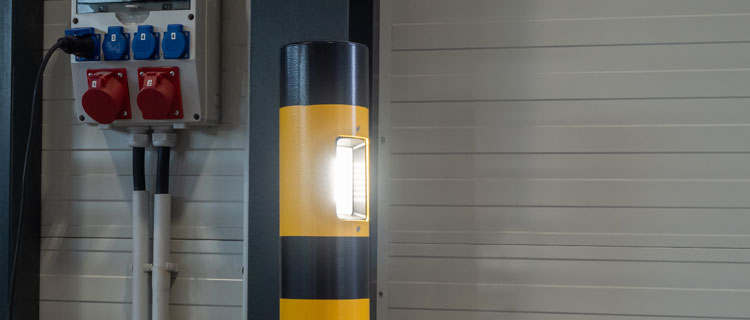 LED Poller Nahaufnahme