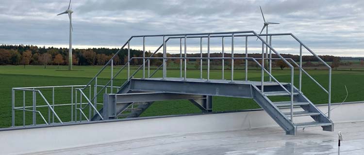 Treppenturm Brücke